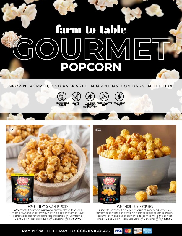 Popcorn Fundraiser