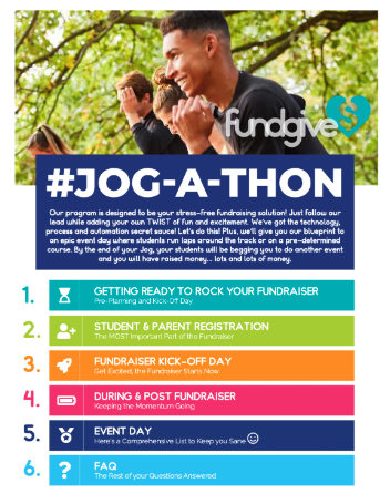 Jog-a-thon fundraiser