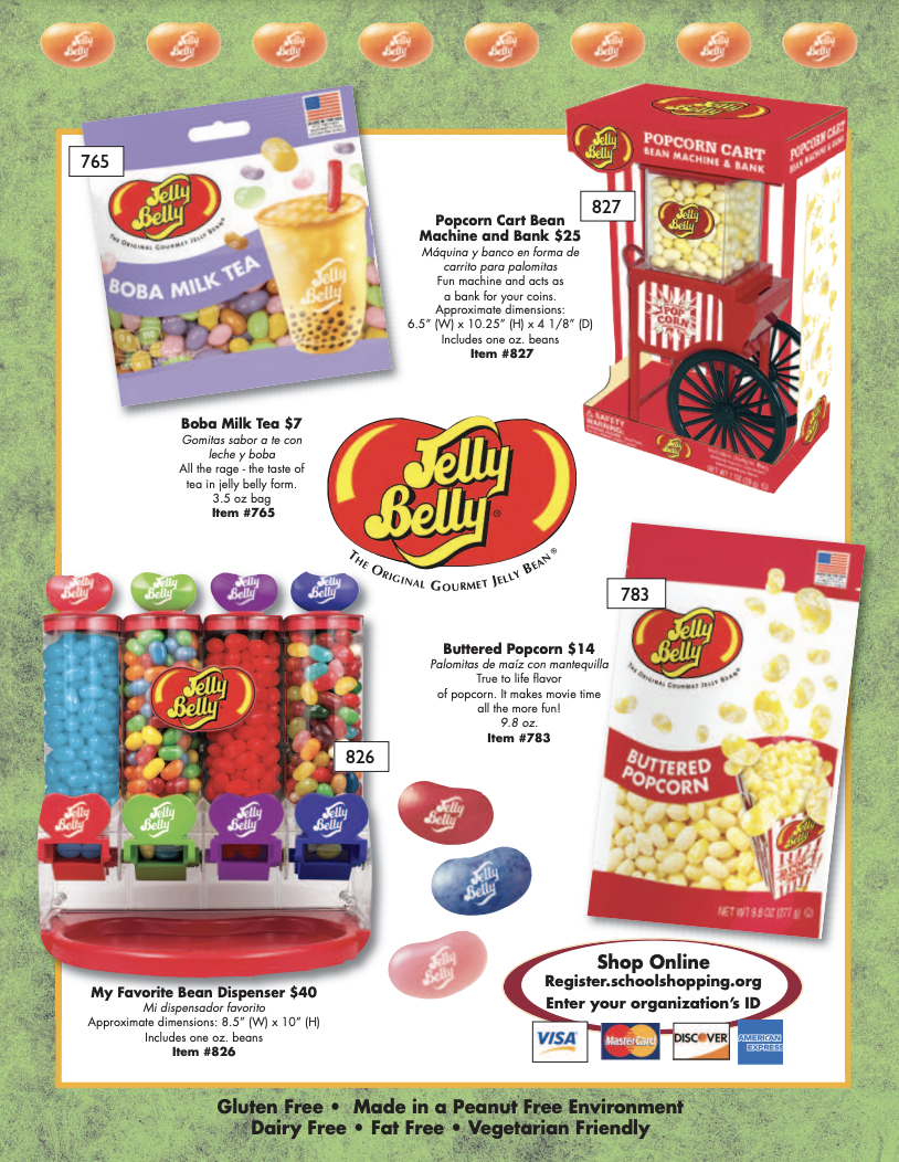 Jelly Belly fundraiser
