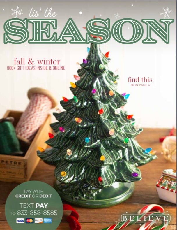 Holiday fundraising catalog