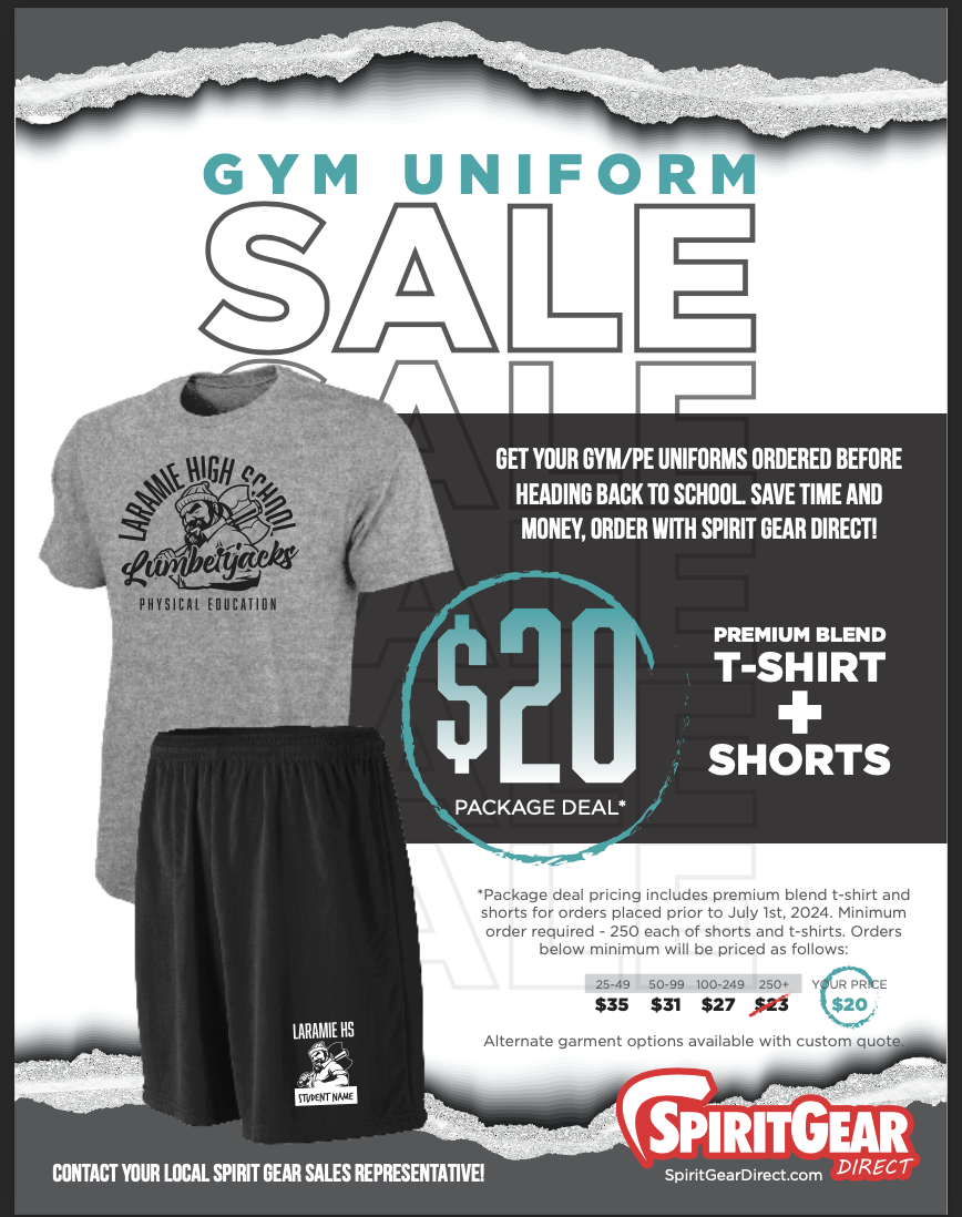 Gym Uniforms for your school 